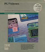 PC Videotex package cover