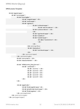 CSS/HTML structure