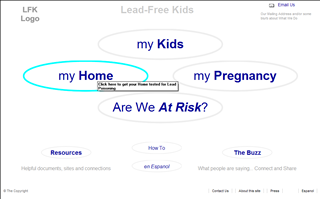 Lead-Free Kids demosite