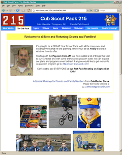 Newsletter Page