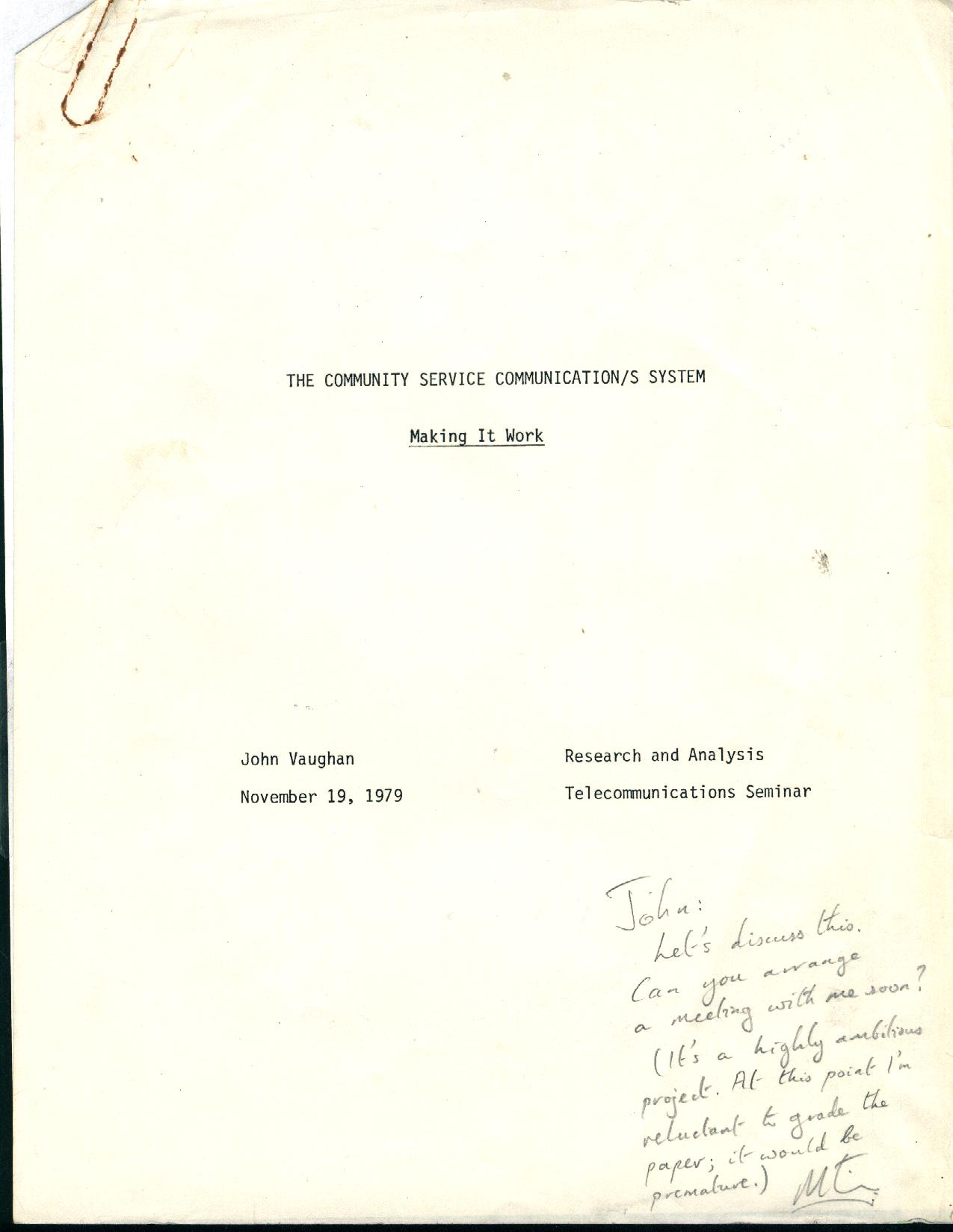 Cover Page